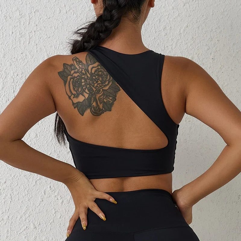 Solid Color Soft Women Fitness Sports Bra Top Gym Yoga