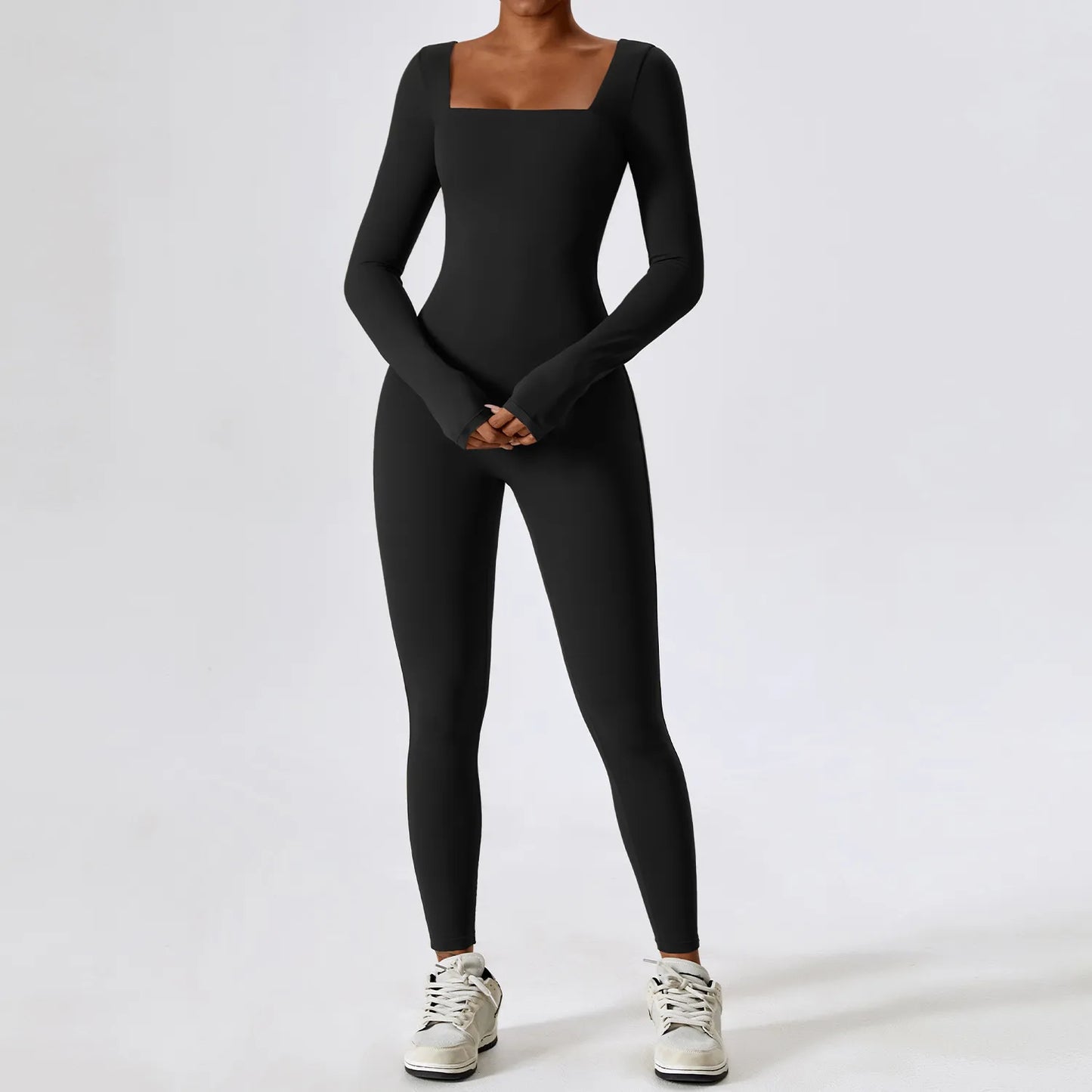 Jumpsuit Gym Workout Yoga Clothes Dance Fitness Long
