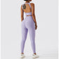 Yoga Sets 2PCS Sport Workout Clothes Femme Rib