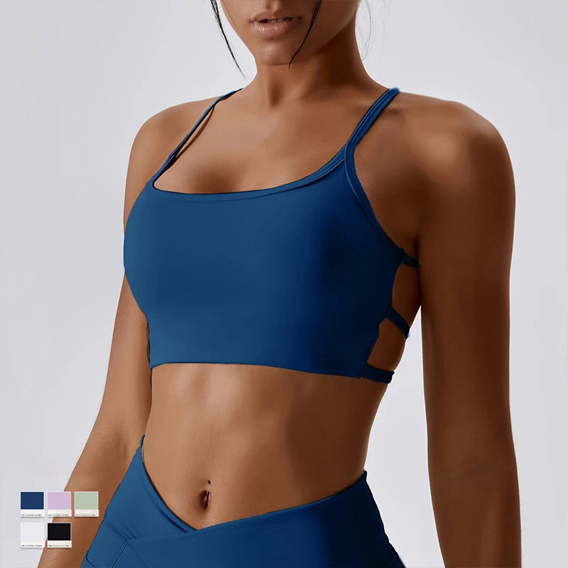 Cross Sports Bra Gym Top Women Training Running