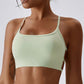 Women Cross Strap Sports Bra Beauty Back Yoga Bras