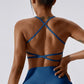 Cloud Hide Sexy Back Sports Bra