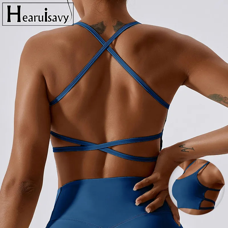 Cross Sports Bra Gym Top Women Training Running