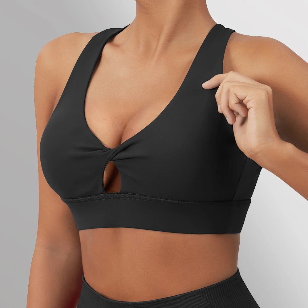 Sports Yoga Bras Women Crop Top Breathable Yoga Bra